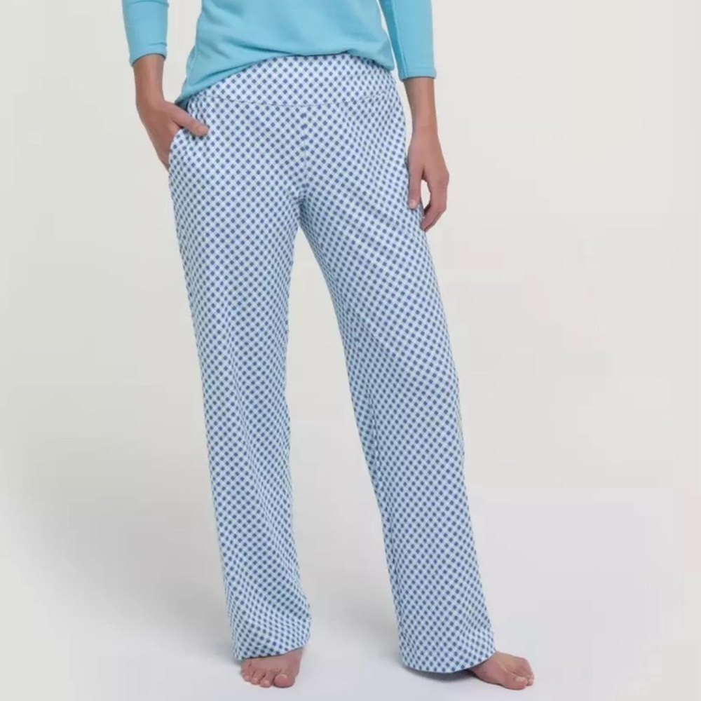 Fairway & Greene Women's Collins Lounge Pant Gingham Check